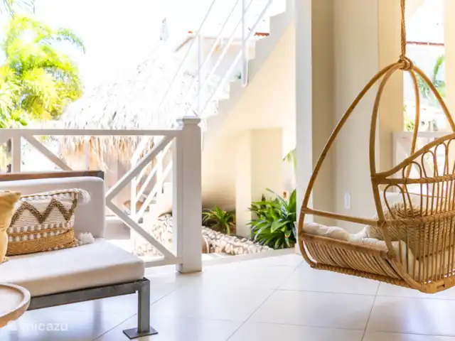 Apartamento para 4 personas con piscina en Curazao, Banda Arriba (este), Jan Thiel - apartamento Terraza + hamaca