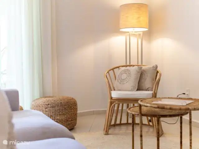 Apartamento para 4 personas con piscina en Curazao, Banda Arriba (este), Jan Thiel - apartamento Zona de estar