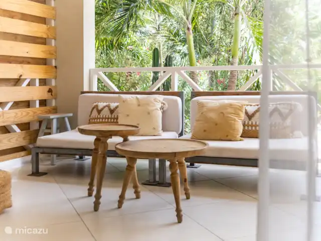 Apartamento para 4 personas con piscina en Curazao, Banda Arriba (este), Jan Thiel - apartamento Conjunto de salón