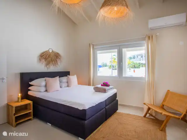 Villa de lujo De Vos con piscina 16p en Curazao, Banda Arriba (este), Jan Thiel - villa Dormitorio