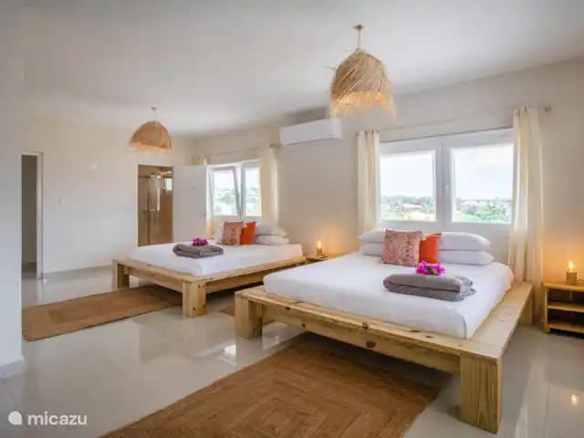 Villa de lujo De Vos con piscina 16p en Curazao, Banda Arriba (este), Jan Thiel - villa Dormitorio