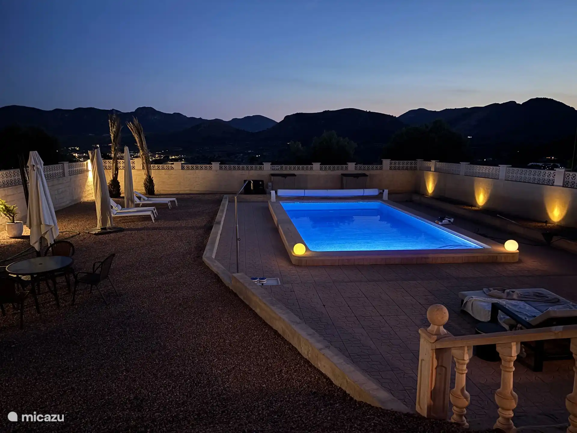 Sommerabend gegen 22:00 Uhr