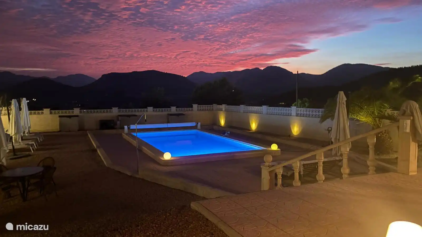 Genießen Sie den Sonnenuntergang!