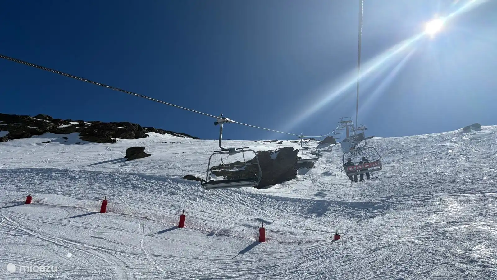 Auch das ist Spanien: Skifahren können Sie in der Nähe von Granada, nur vier Autostunden entfernt!