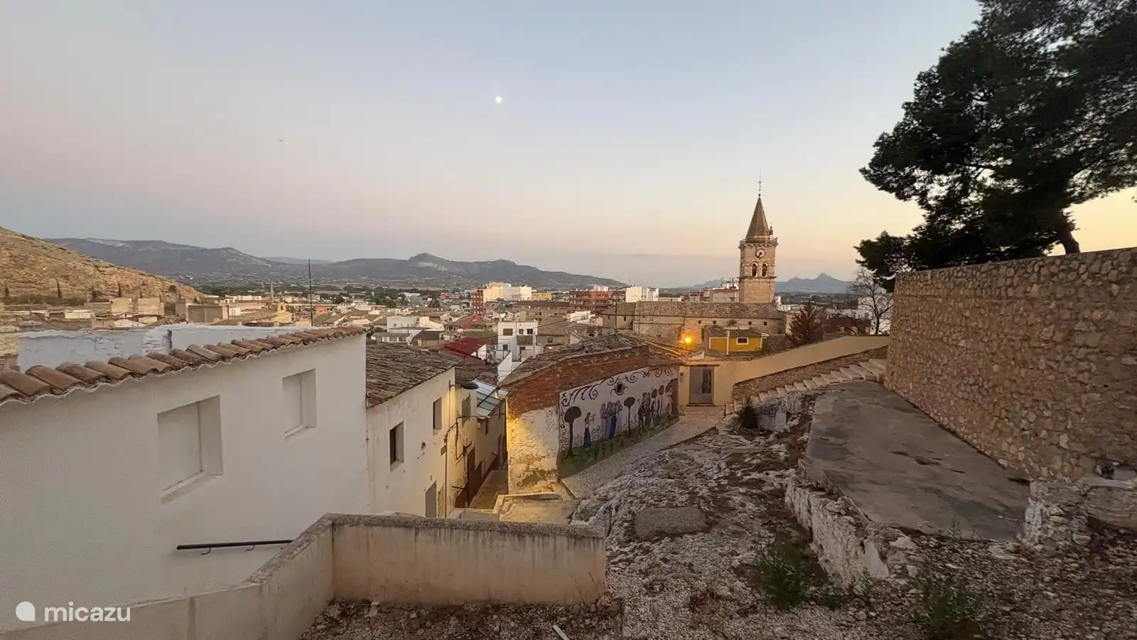 Mittelalterliches Dorf Villena 40 Autominuten von unserem Haus entfernt.