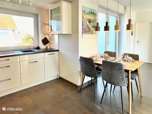 appartement huren in Duitsland, Nedersaksen, Varel – friesland living - Woning met sauna Woonkamer