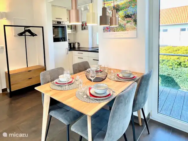 appartement huren in Duitsland, Nedersaksen, Varel – friesland living - Woning met sauna Woonkamer