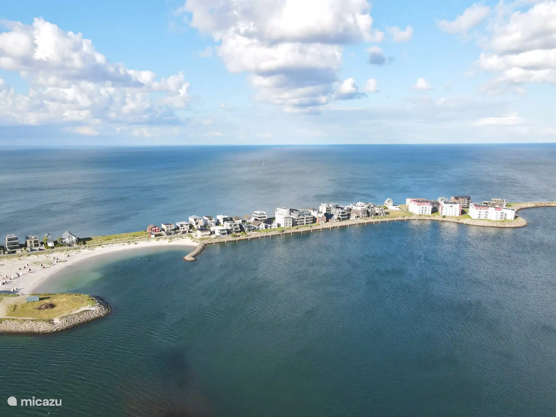 Zeilen, Duitsland, Sleeswijk-Holstein, Kappeln, penthouse olpenitz living