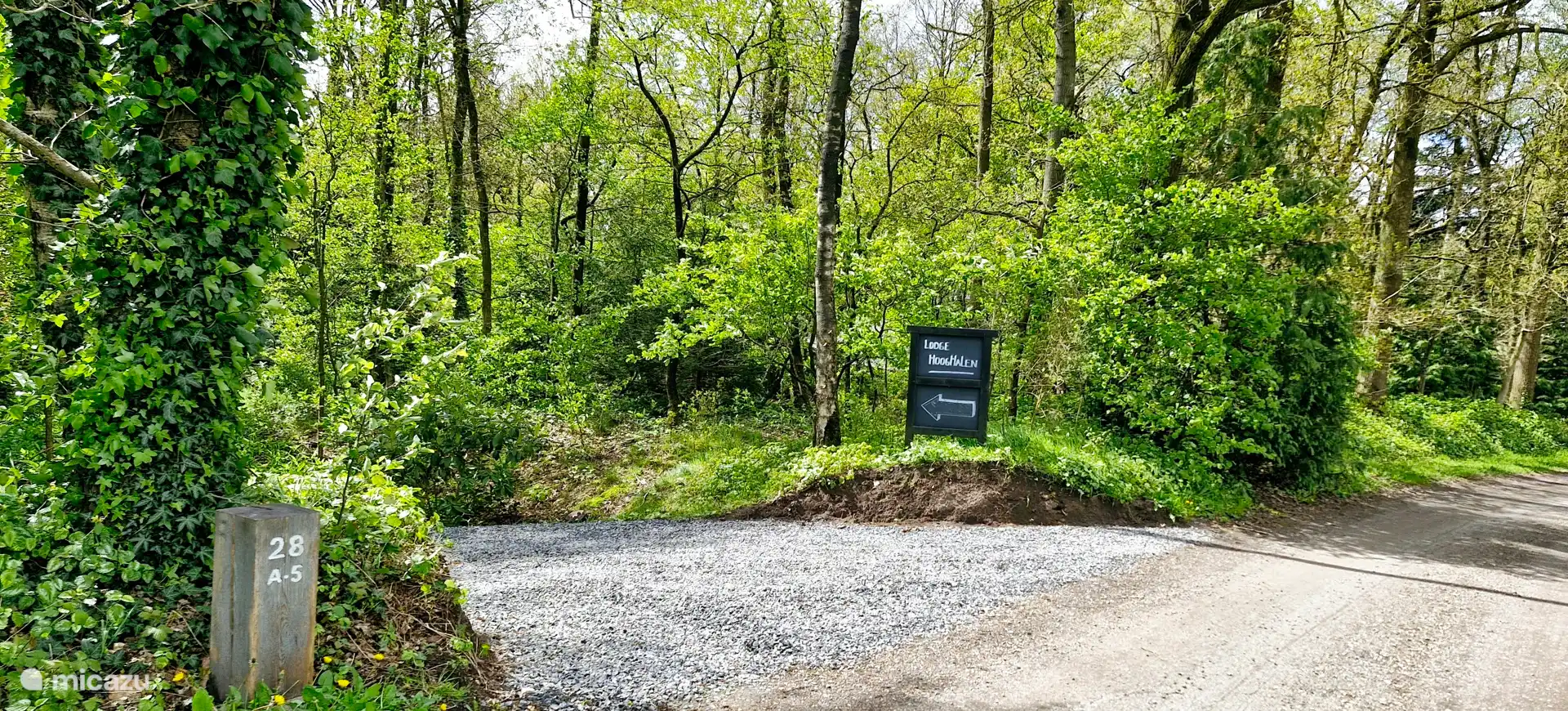 Lodge Hooghalen - entrance