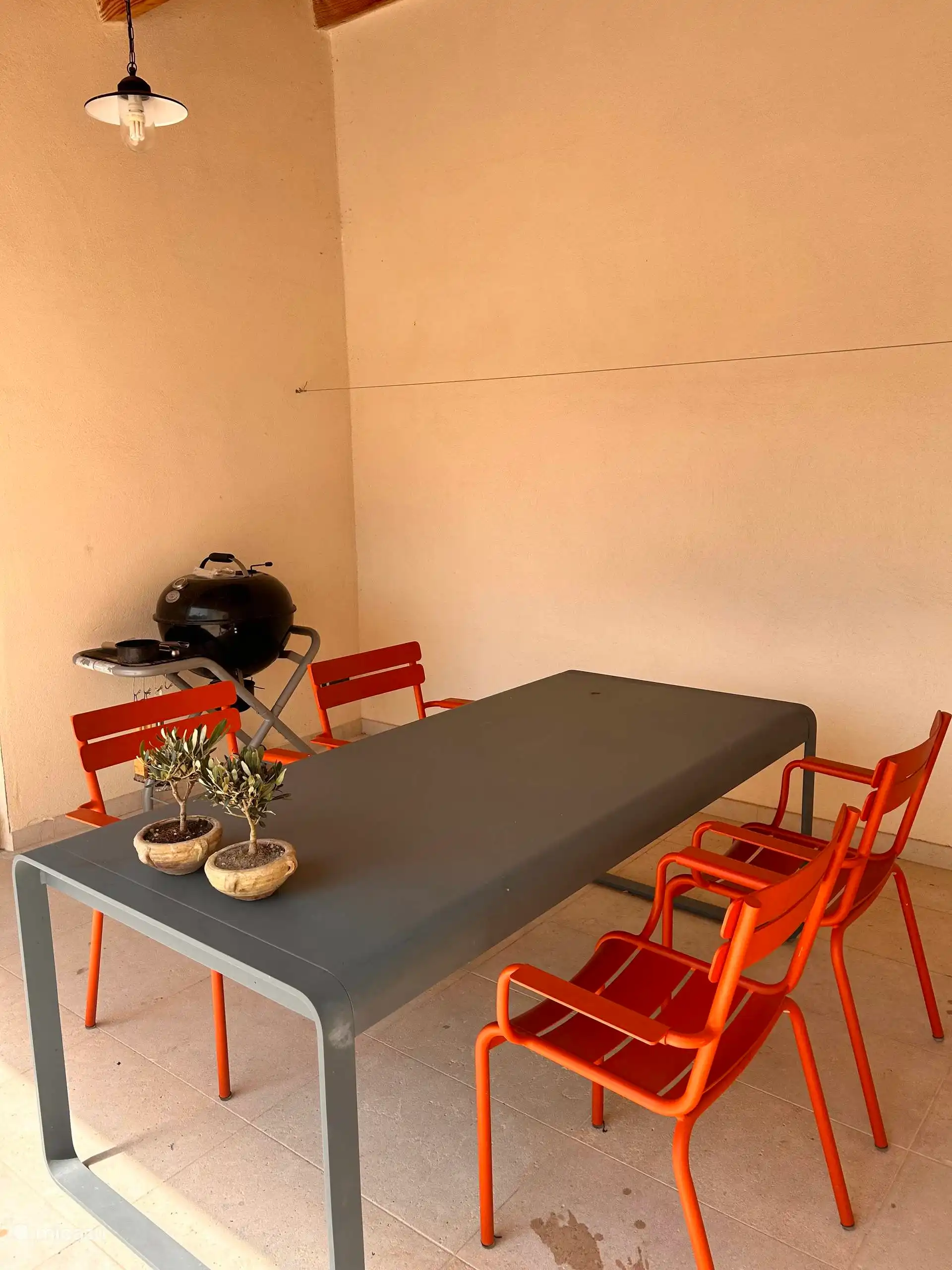 überdachte Terrasse