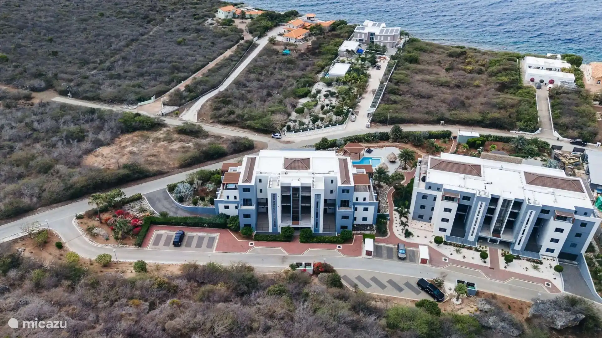 Complejo con vistas al mar