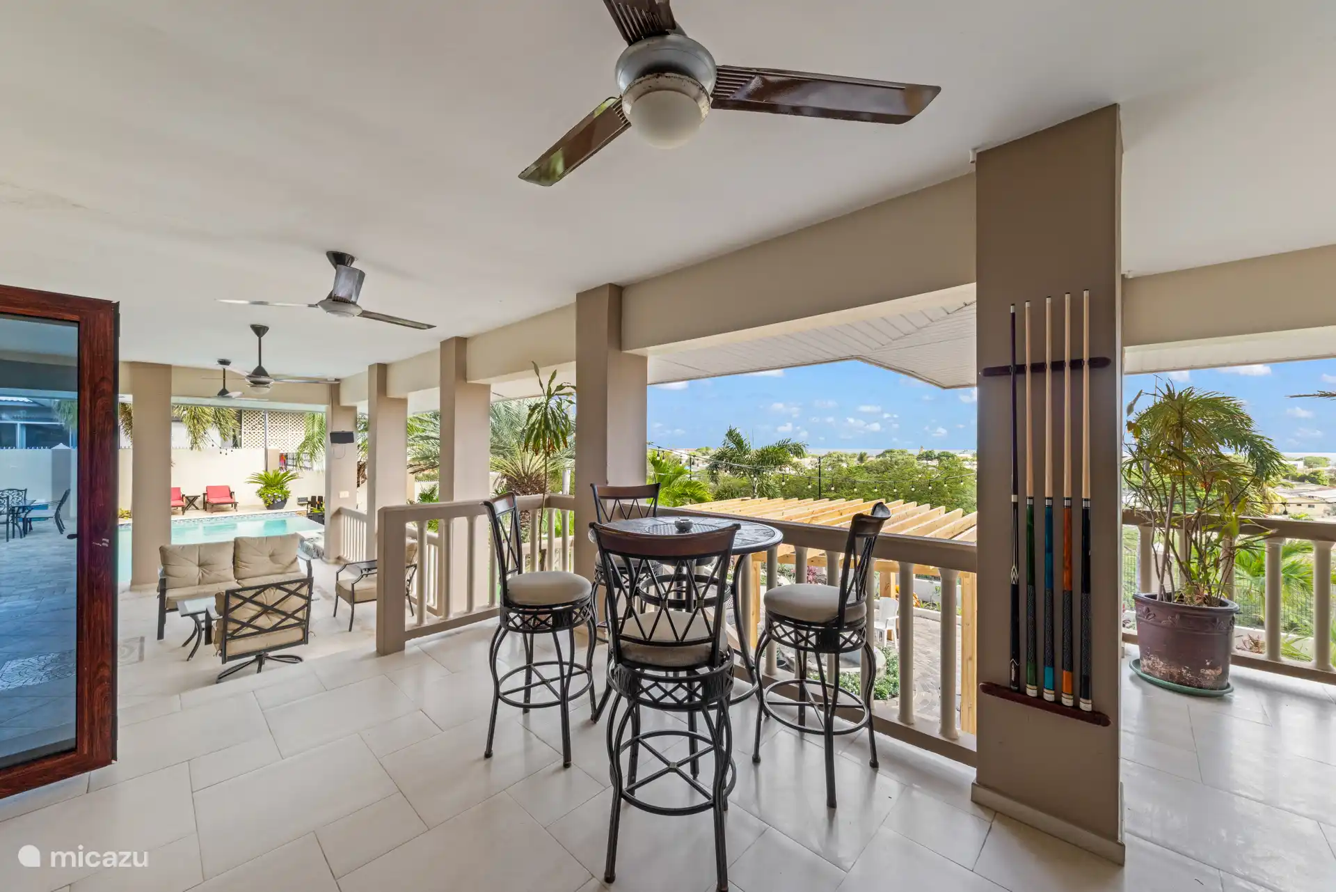 Comfort, conviviality and sun: the perfect place to recharge your batteries