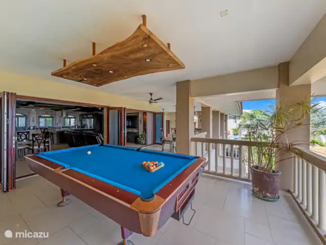 Villa Sophia | Curaçao, Banda Ariba (est), Vredenberg - villa Billard, rires et un peu de compétition : qui va gagner aujourd’hui ?