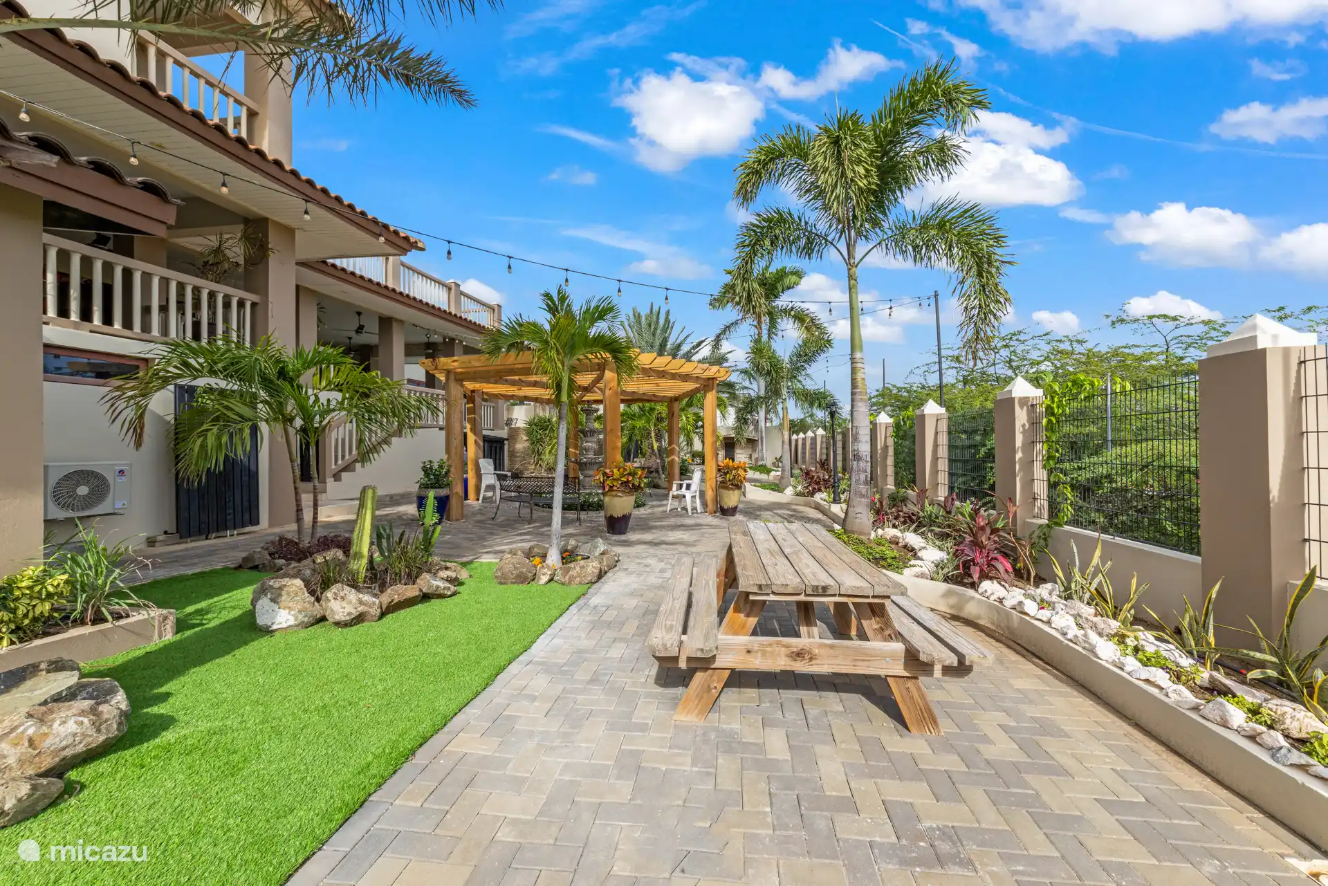 Enjoy a garden full of color, fragrance and tropical vibes