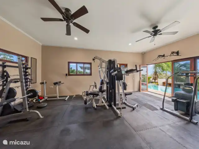 Villa Sophia | Curaçao, Banda Ariba (est), Vredenberg - villa Vous voulez vous entraîner entre deux moments de détente ? C’est aussi possible !