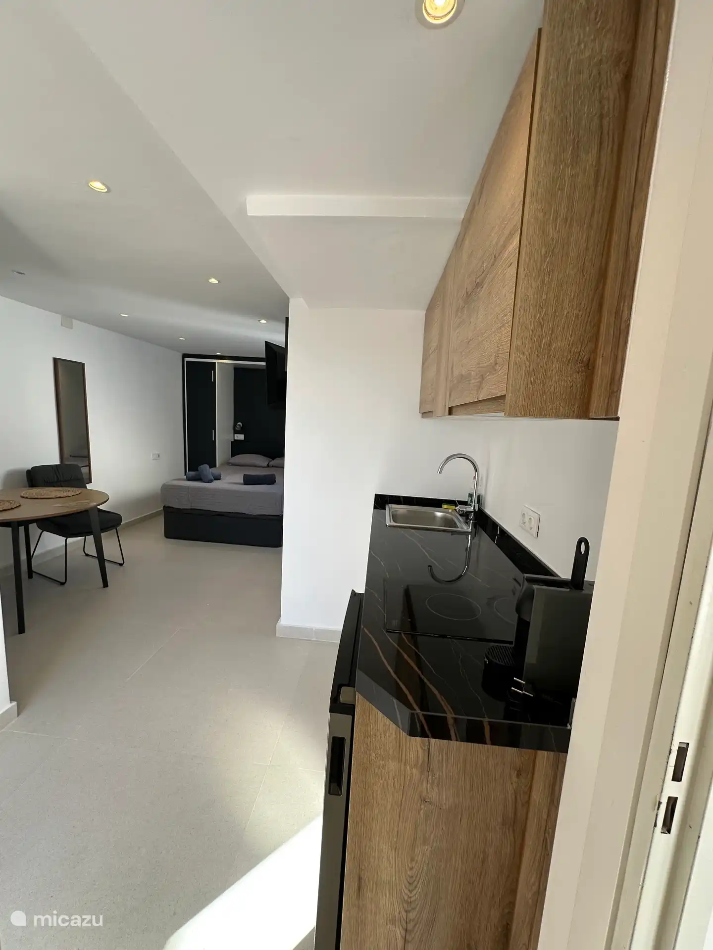 studio, Benalmádena, Costa del Sol, Spanien - Studio 3A Carihuela mit Dachterrasse