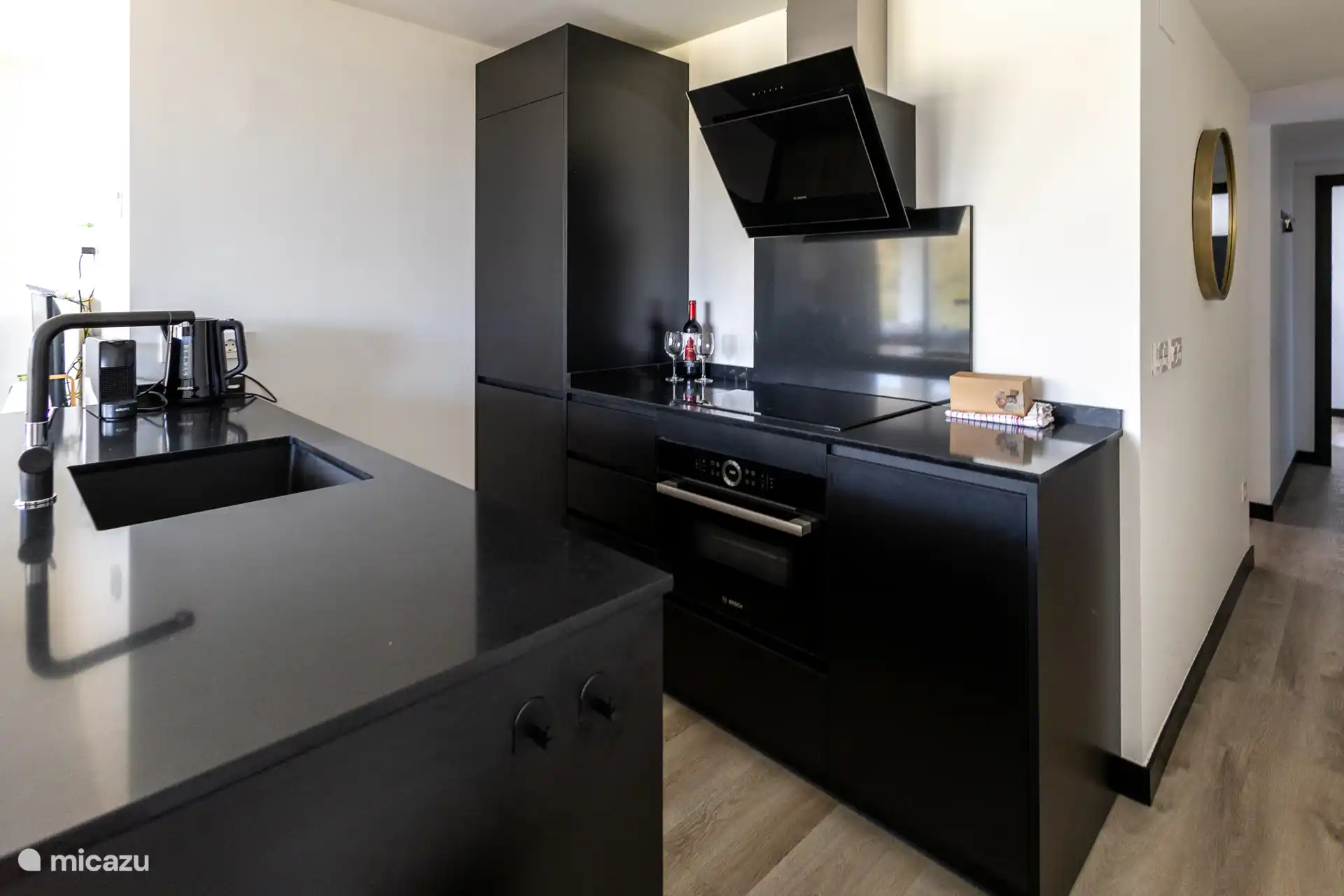 Küche voll ausgestattet