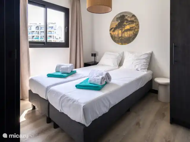 Location de Vacances Espagne, Andalousie, Mijas, appartement - Hacienda el Sueno 2301 Chambre 3 avec 2 lits simples.