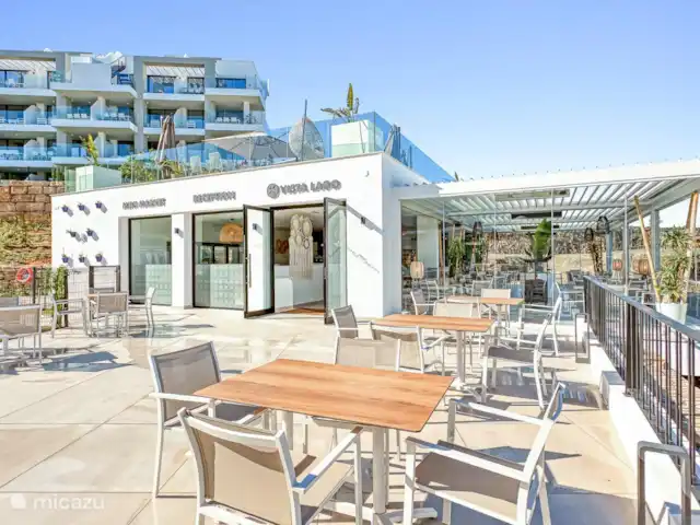 Location de Vacances Espagne, Andalousie, Mijas, appartement - Hacienda el Sueno 2301 Restaurant avec réception et supérette