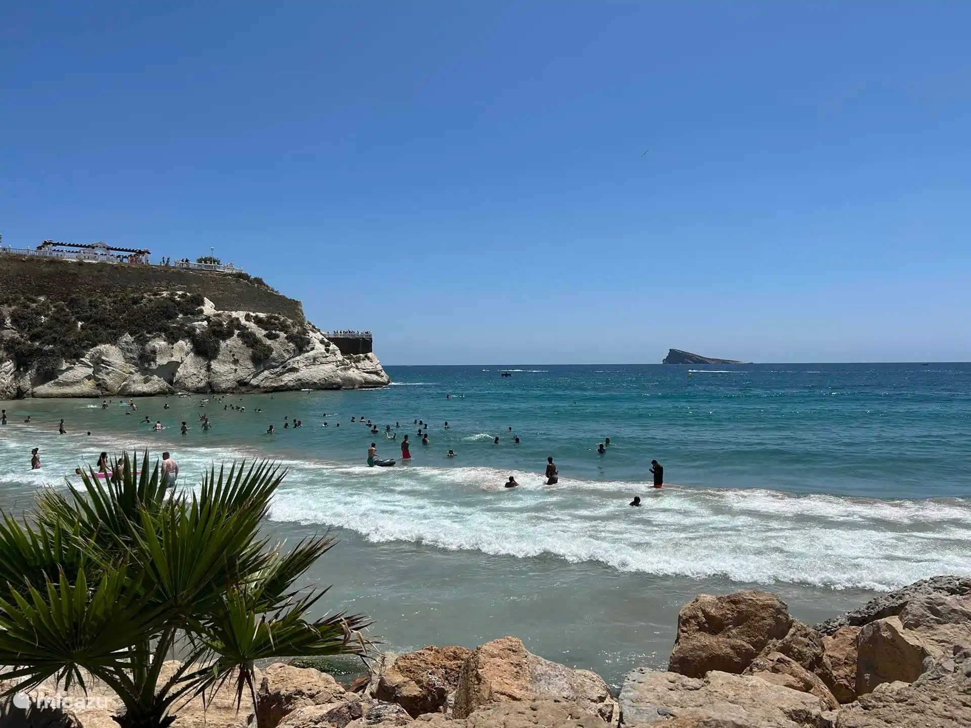 Several beaches nearby, with beach bar