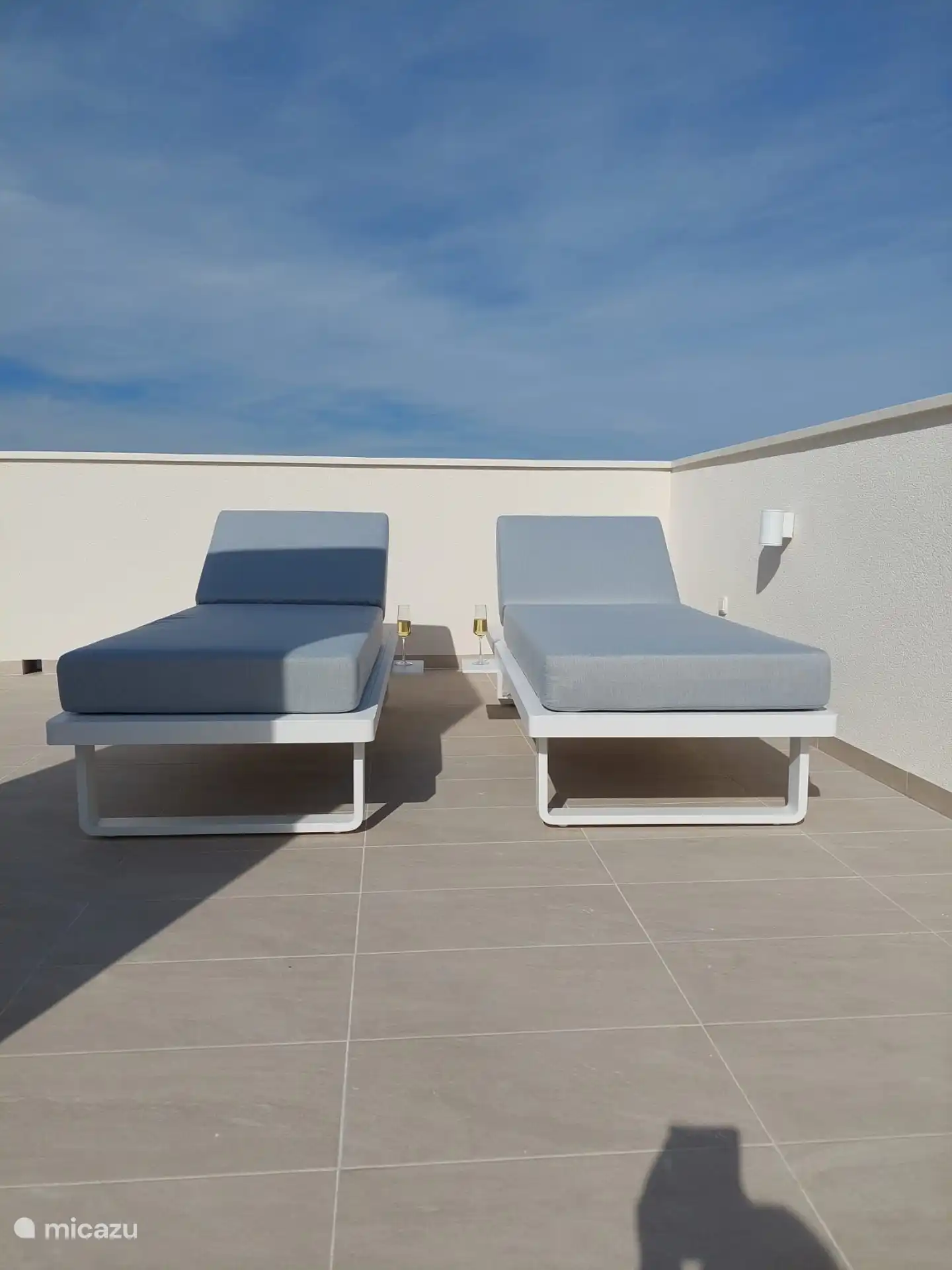 Vergeleikbare ligbedden die in ons apartement staan.