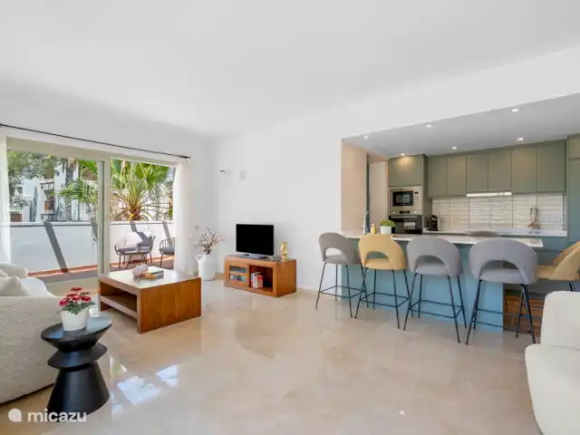 Encina ático Las Colinas Golf en España, Costa Blanca, Orihuela Costa - apartamento Salón + cocina abierta