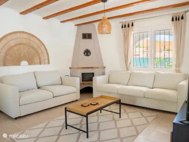 Villa Puccini en España, Costa Blanca, Calpe - villa Sala de estar en la planta baja