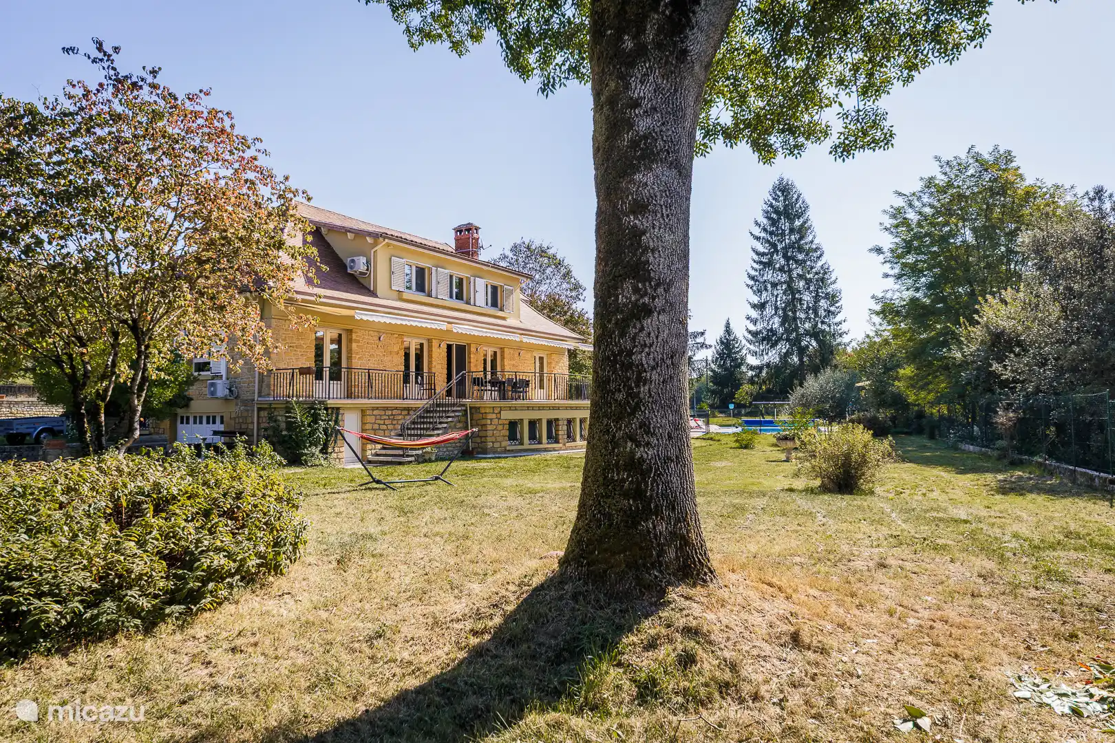 Garten für Ferienhäuser
