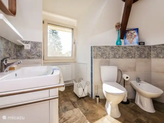 Villa les Deux Roues en Francia, Dordoña, Carsac - casa vacacional Baño