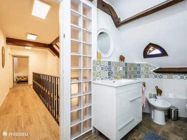 Villa les Deux Roues en Francia, Dordoña, Carsac - casa vacacional Baño