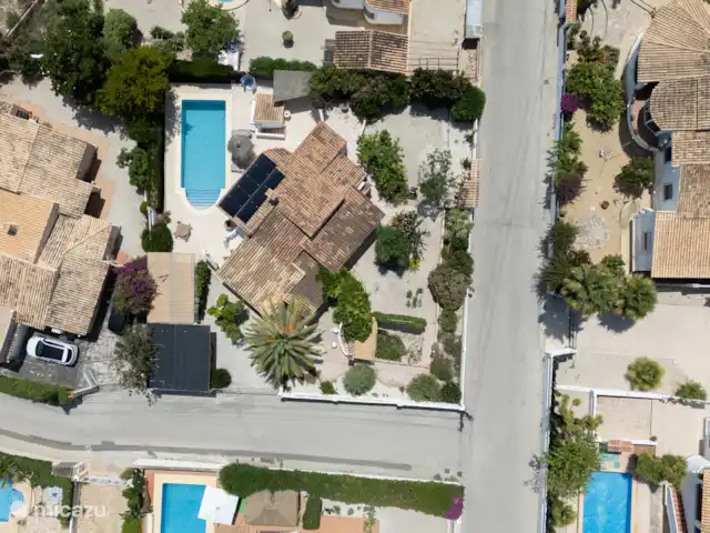 Casa Charline huren in Spanje, Costa Blanca, Calpe - villa Bovenaanzicht villa