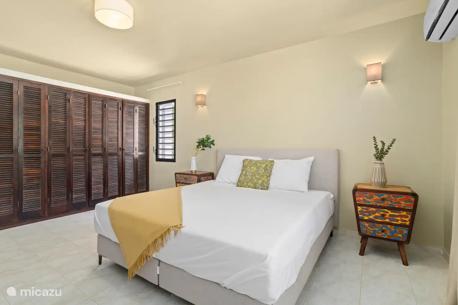 Schlafzimmer 2 befindet sich im Erdgeschoss