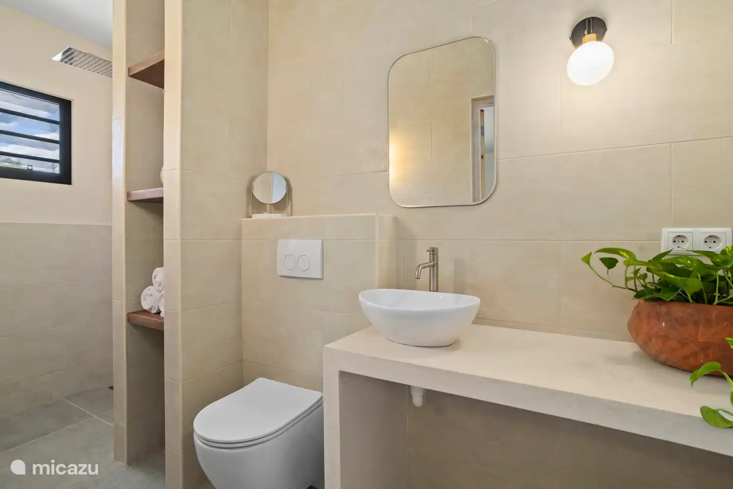 Badezimmer 3, befindet sich im Erdgeschoss