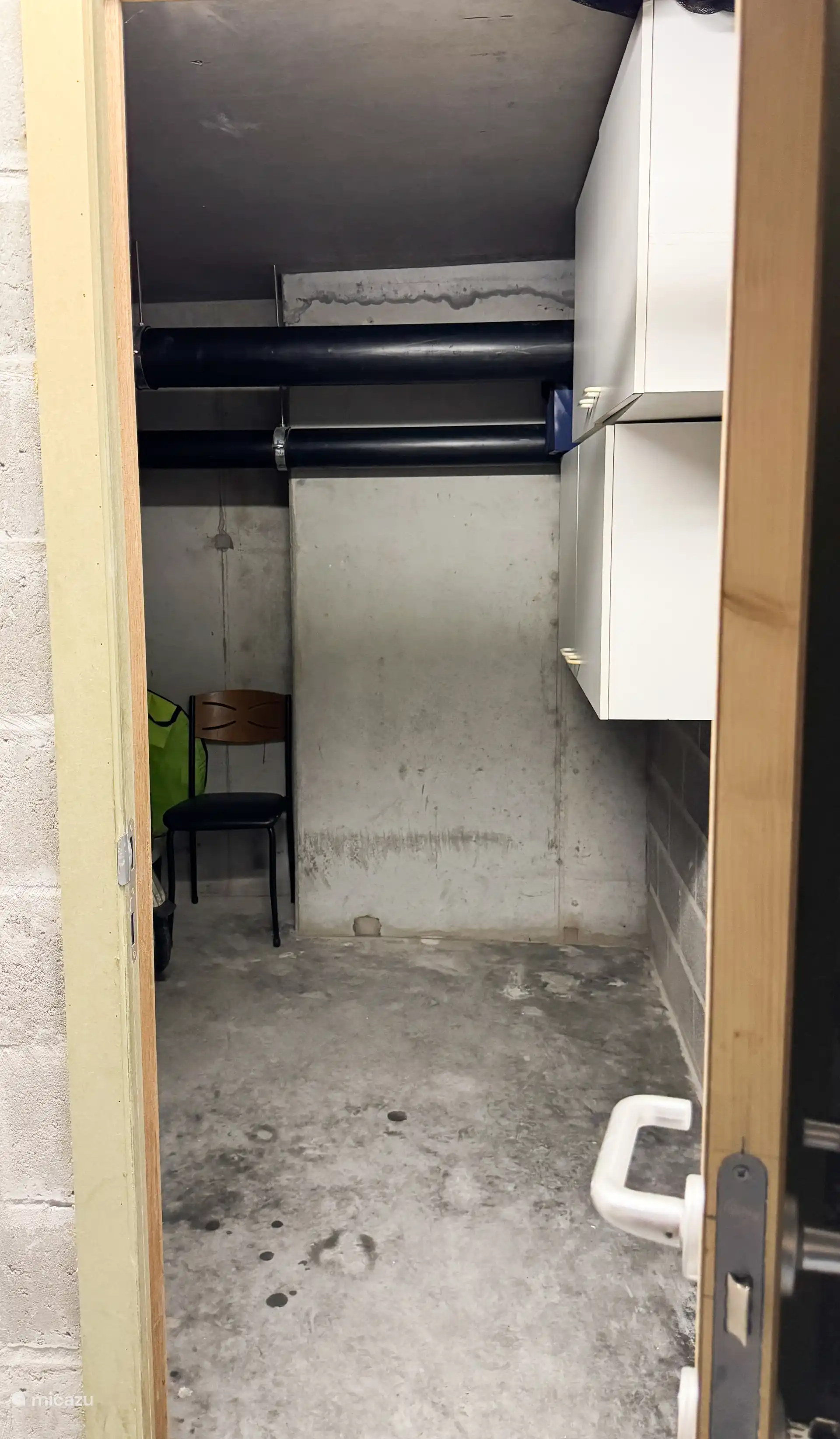 Storage space basement