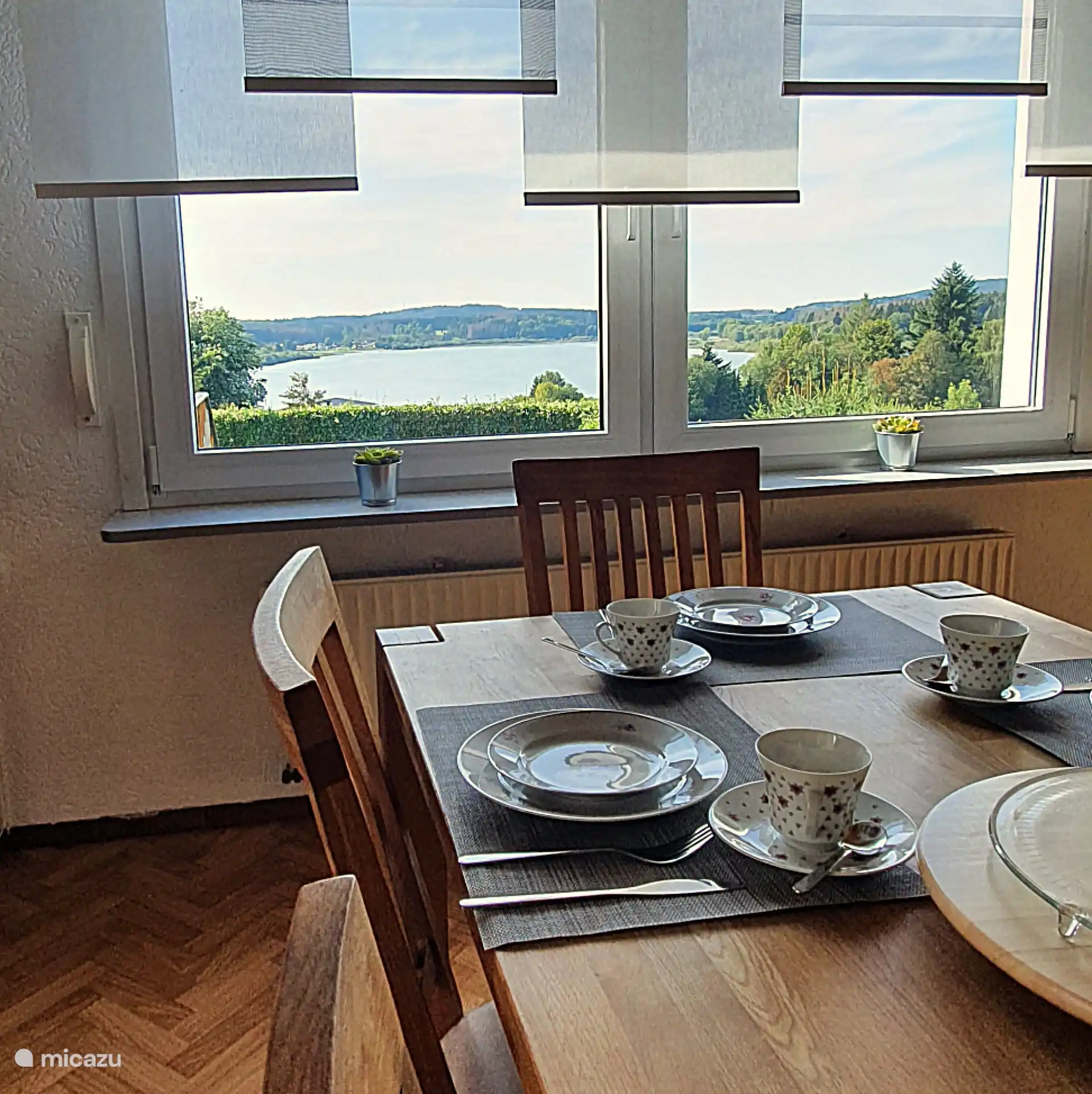 Dining area with a view
