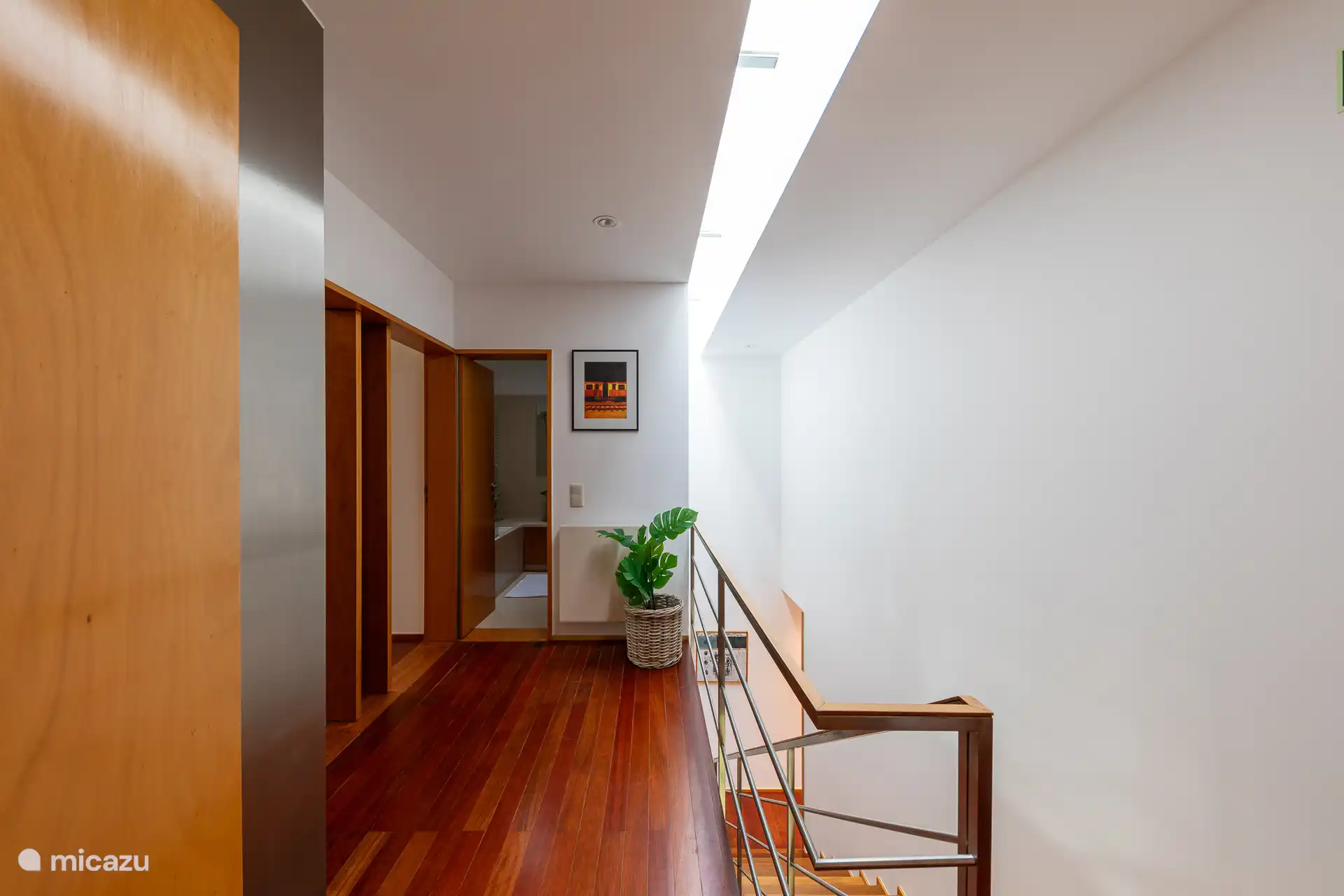 Gemeinschaftsbereich im Obergeschoss.