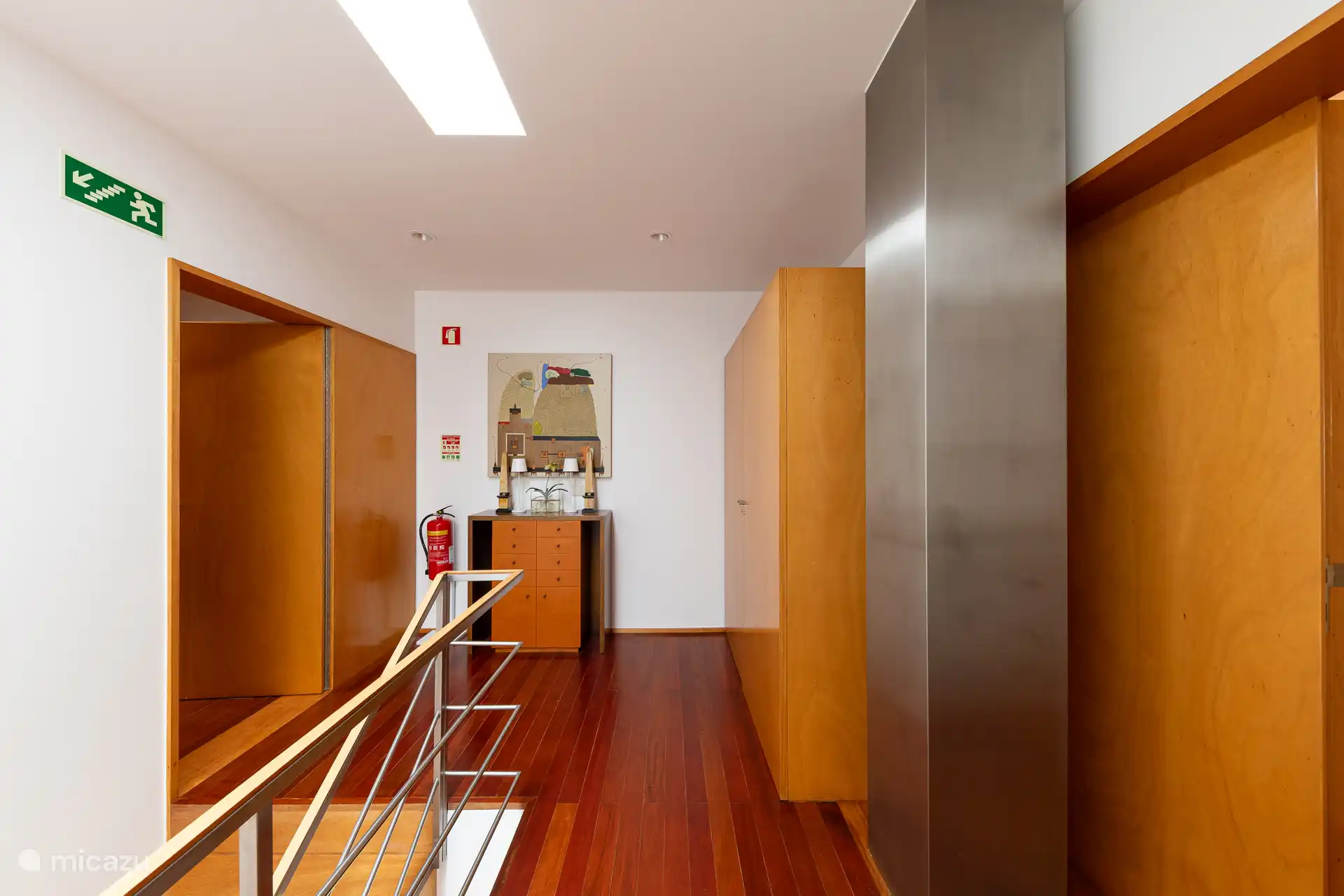 Gemeinschaftsbereich im Obergeschoss.