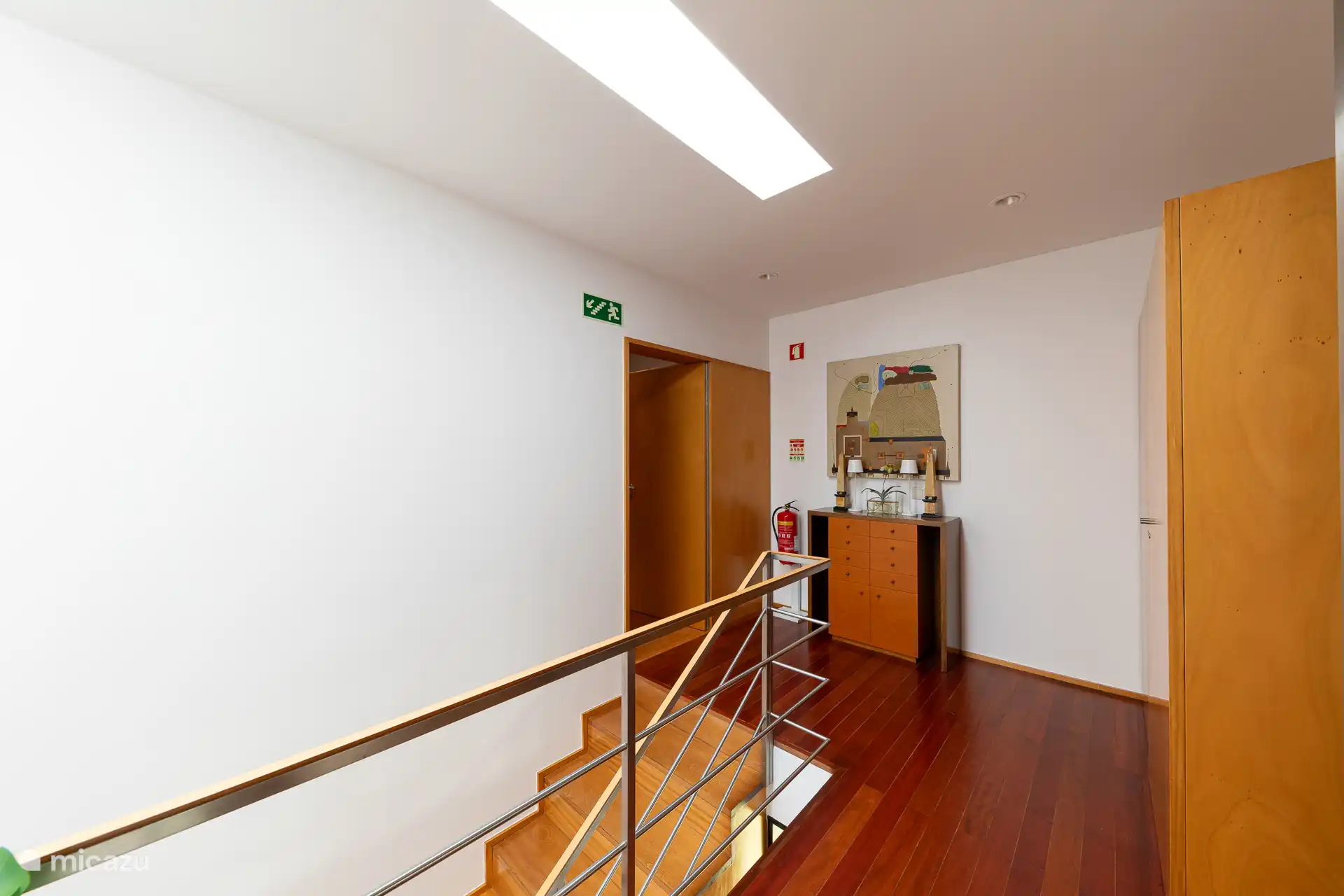 Gemeinschaftsbereich im Obergeschoss.