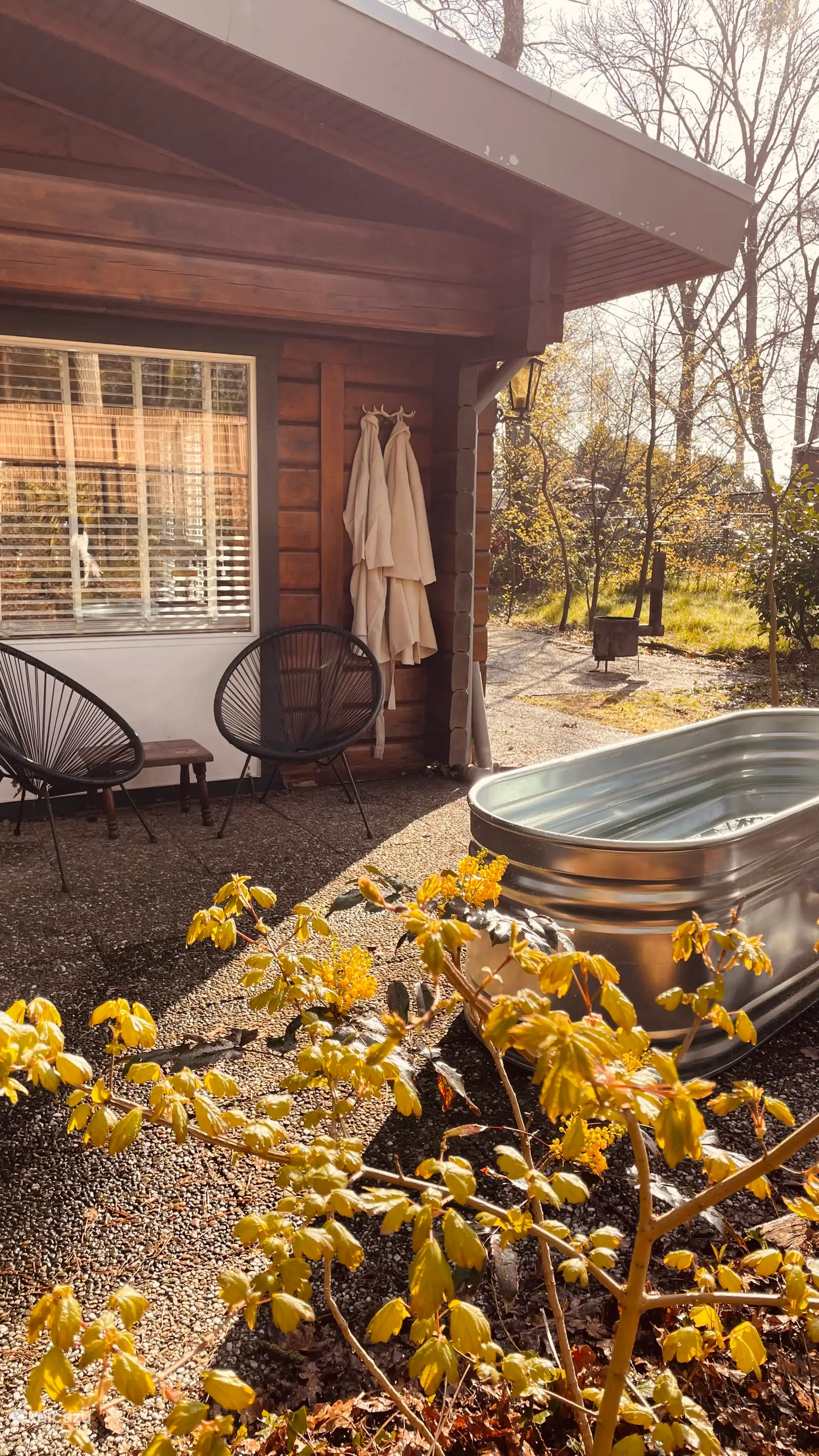 vakantiehuis huren in Evertsoord, Limburg, Nederland - Boshuisje De Boskeet met hottub
