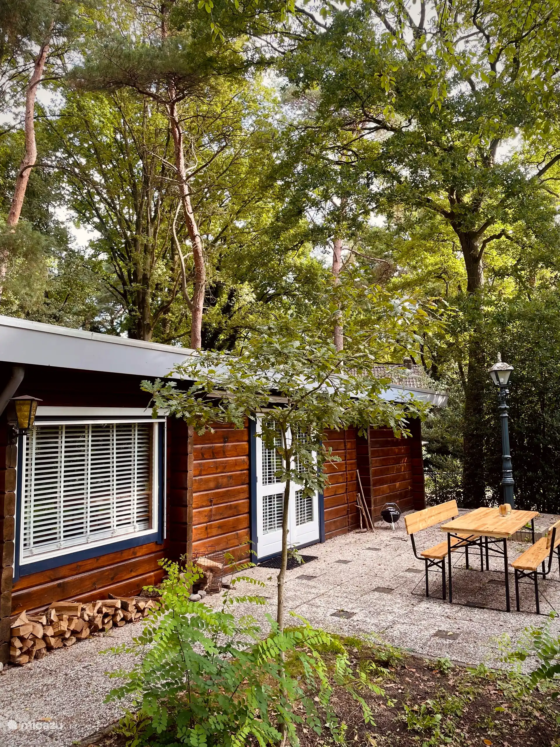 Rückseite des Boshuisje de Boskeet