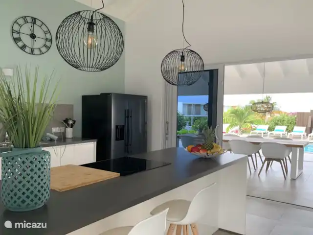 Villa Caribe Vista Royal en Curazao, Banda Arriba (este), Jan Thiel - villa Cocina