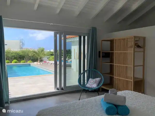 Villa Caribe Vista Royal en Curazao, Banda Arriba (este), Jan Thiel - villa Dormitorio principal