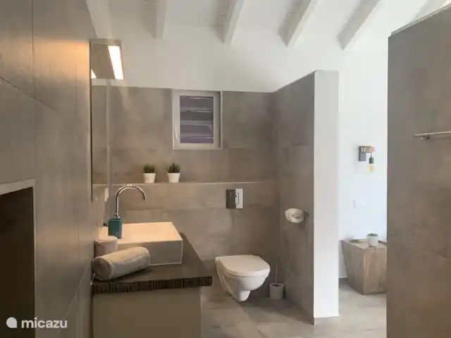Villa Caribe Vista Royal en Curazao, Banda Arriba (este), Jan Thiel - villa Baño dormitorio principal