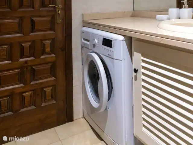 apartamento en España, Costa del Sol, Benalmádena – Casa Benito con piscina privada Lavadora disponible en el baño