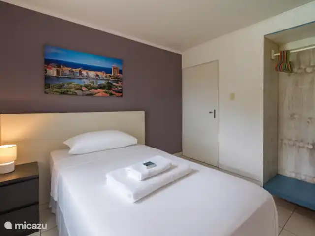 Location de Vacances Curaçao, Banda Ariba (est), Jan Thiel, appartement - La Tortue Verte Eco Lodge C Chambre
