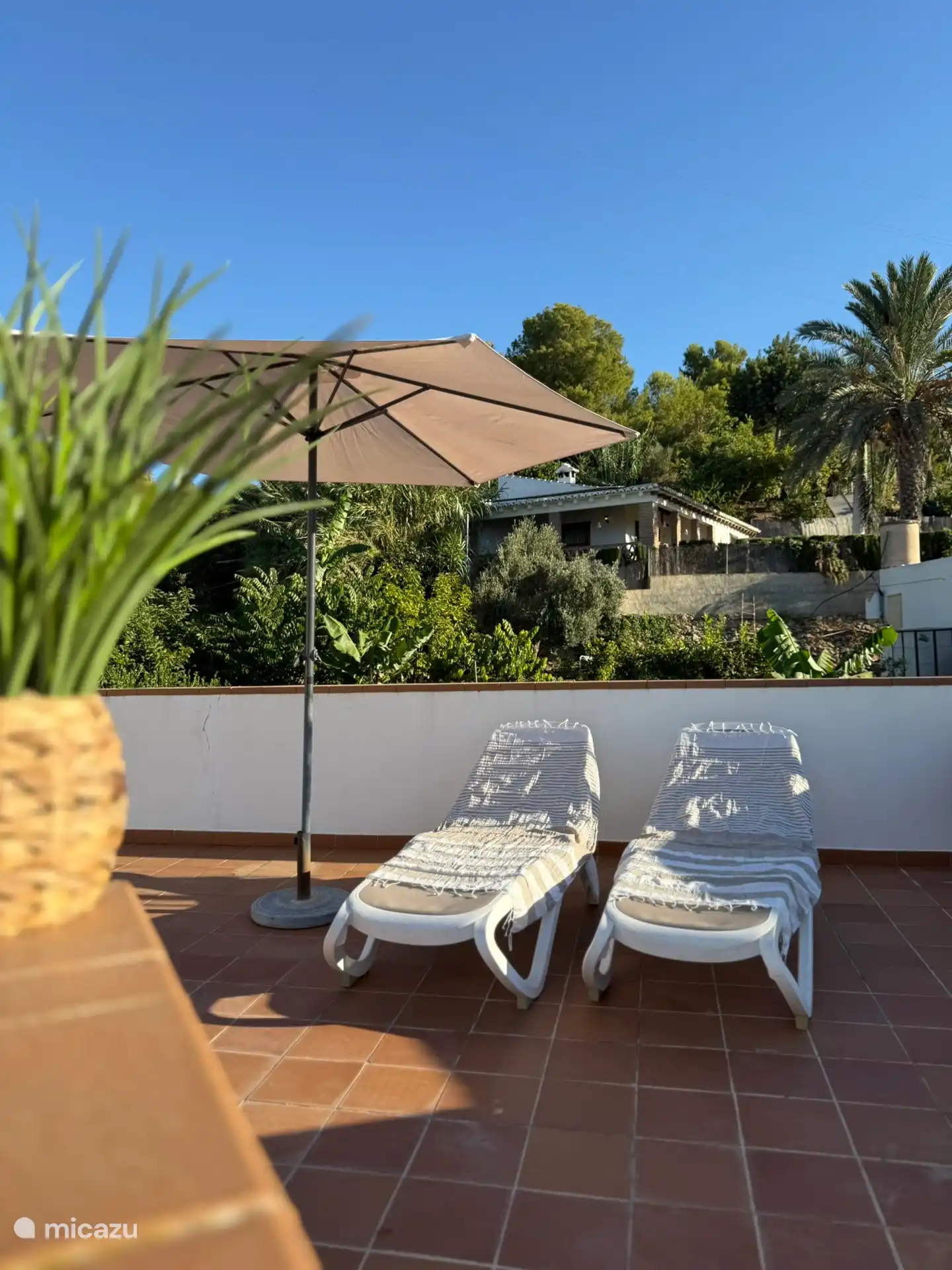 Terraza en la azotea