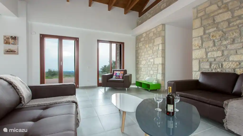 Ansicht der Sitzgruppe