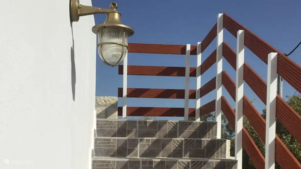 Treppe zur Dachterrasse