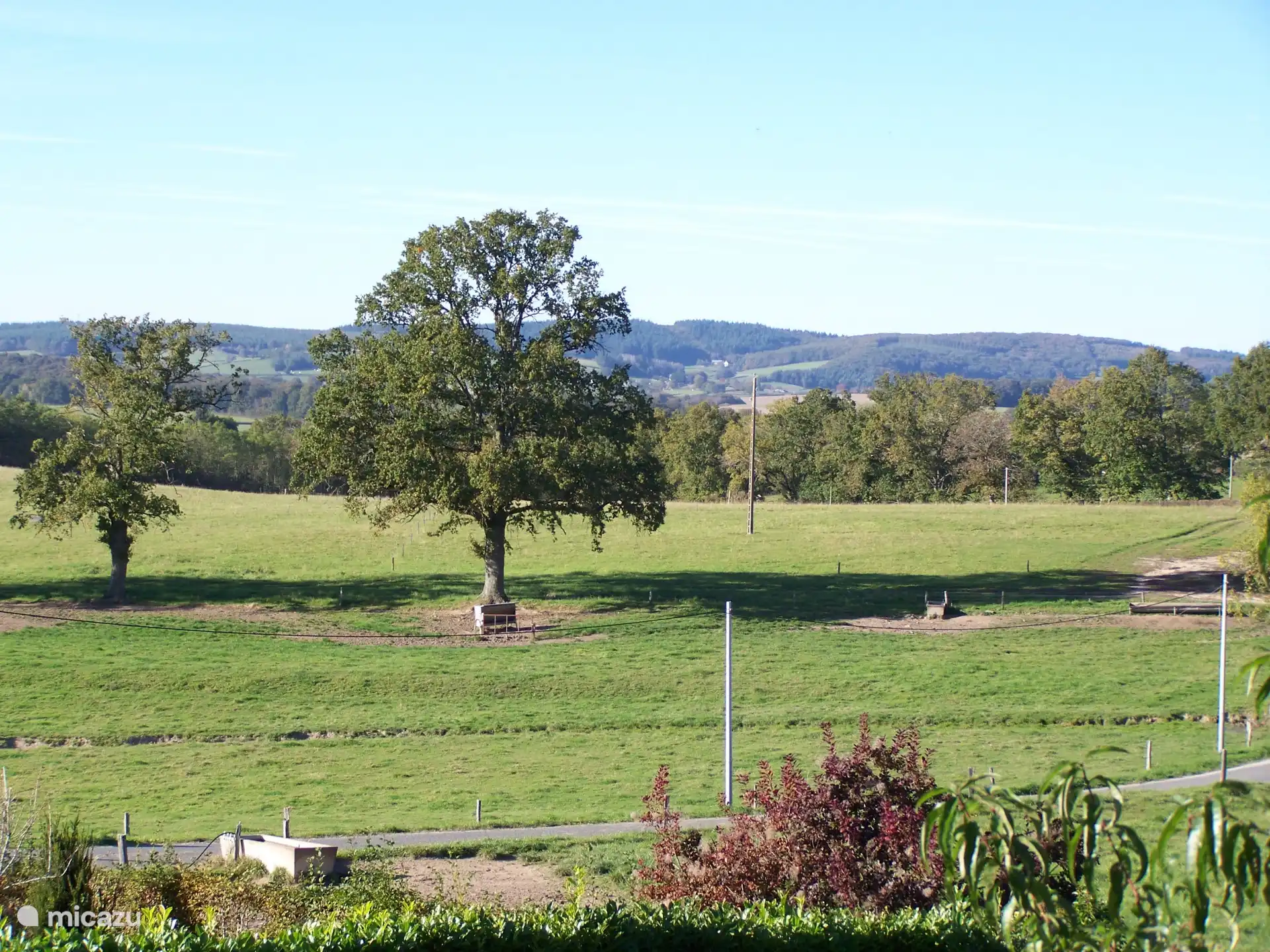 Blick auf den Hinterhof