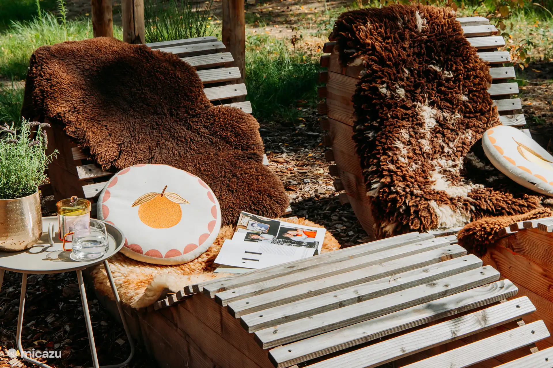 Der Ort, an dem Sie sich nach dem Whirlpool abkühlen können 